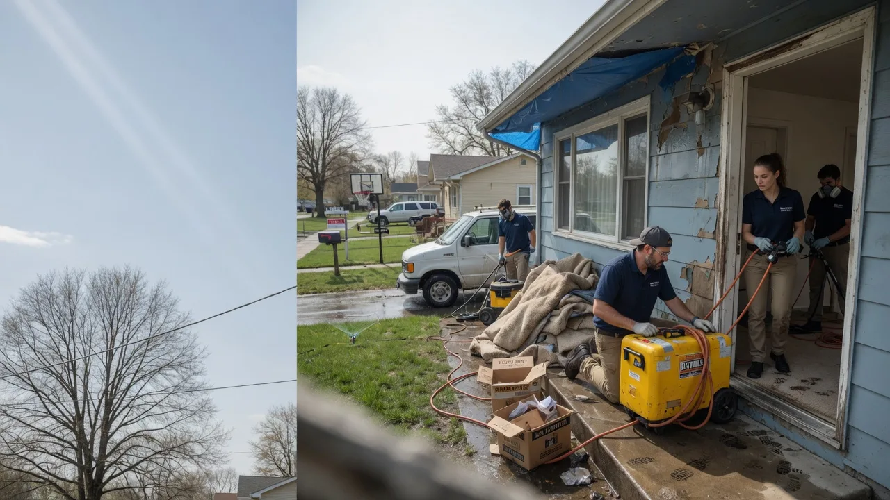 Basement Flood Cleanup in Vidor, TX near me